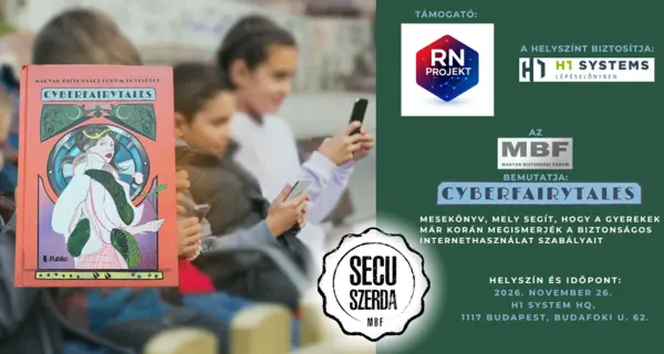 SECUSzerda - Cyberfairytales könyvbemutató